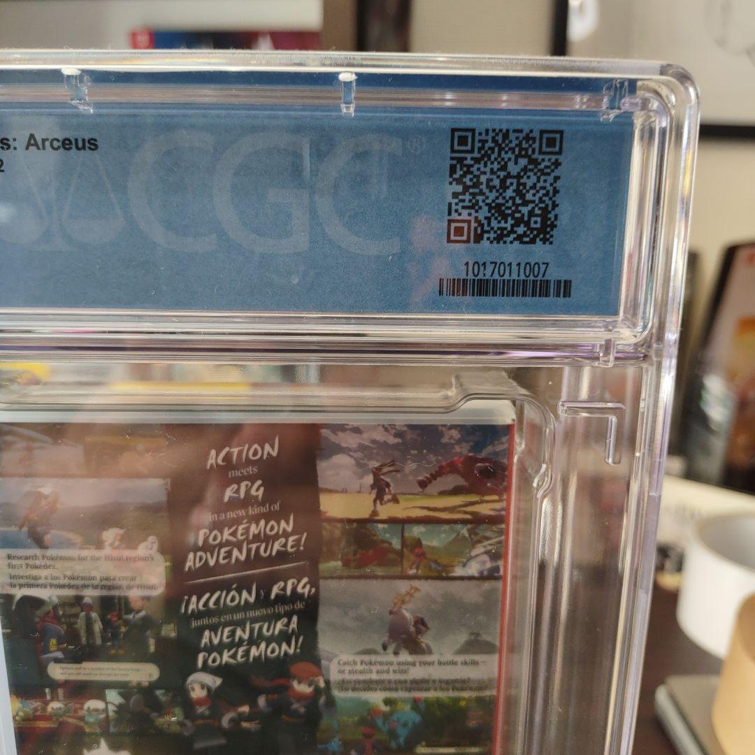 新品　ポケモン アルセウス SWITCH GRADED CGC 9.8