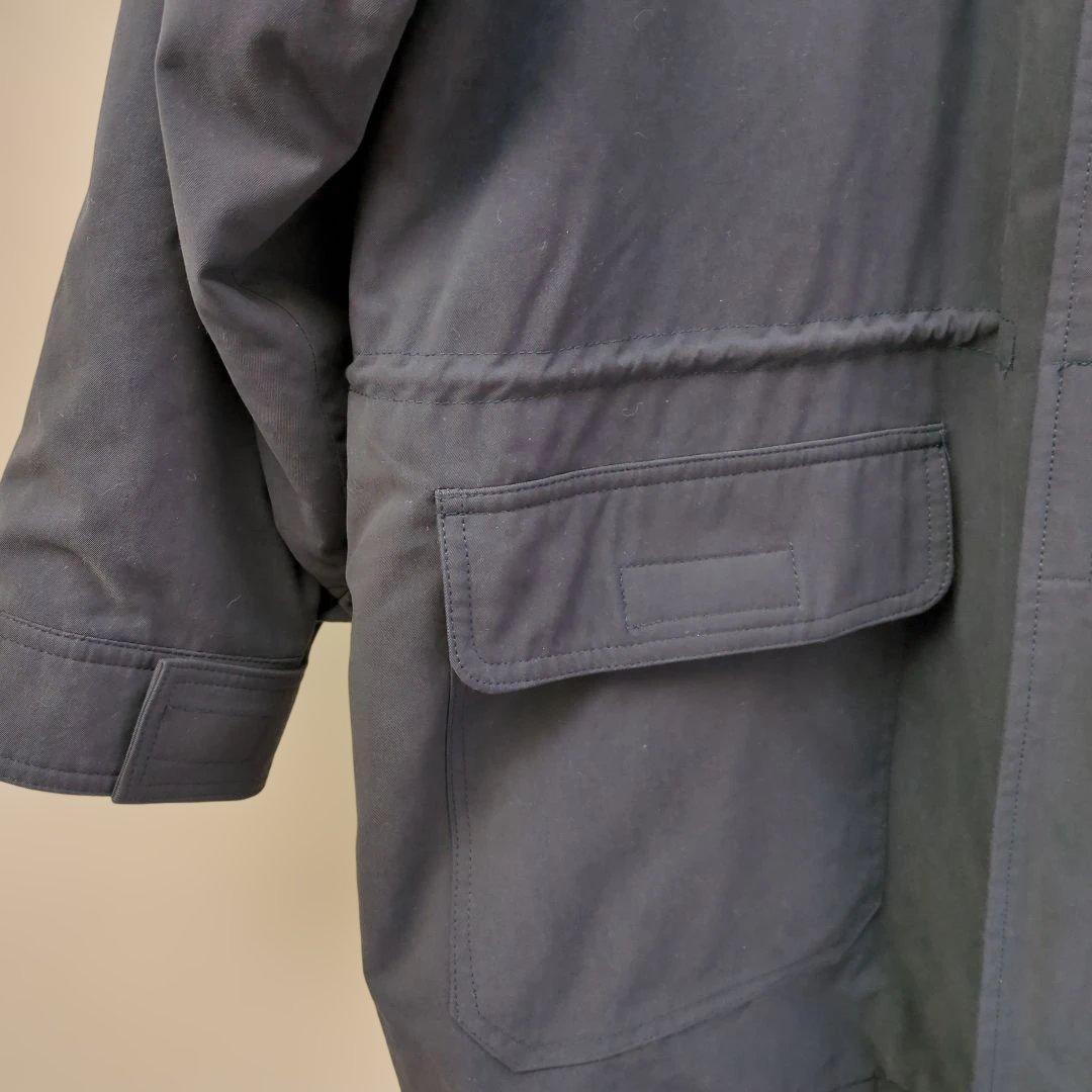 Ralph Lauren ネイビー フード付きハーフコート160