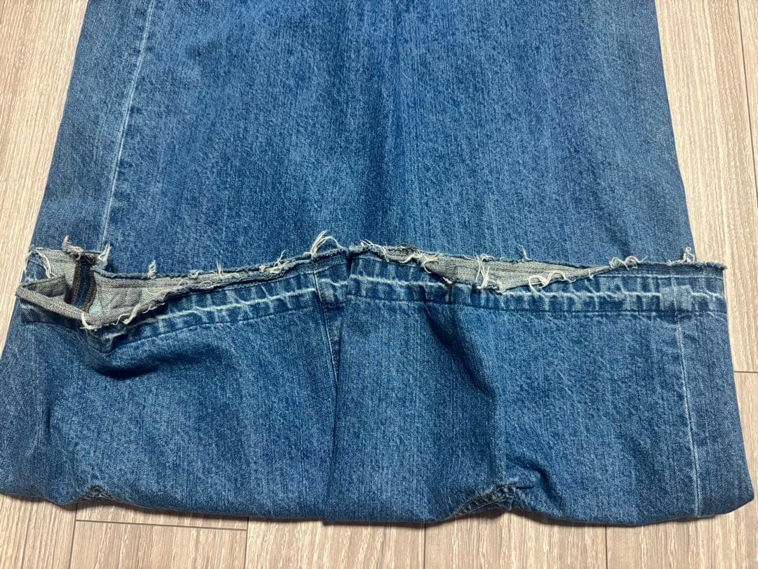 のん　PRANK PROJECT 2wayサロペットパンツ　デニム