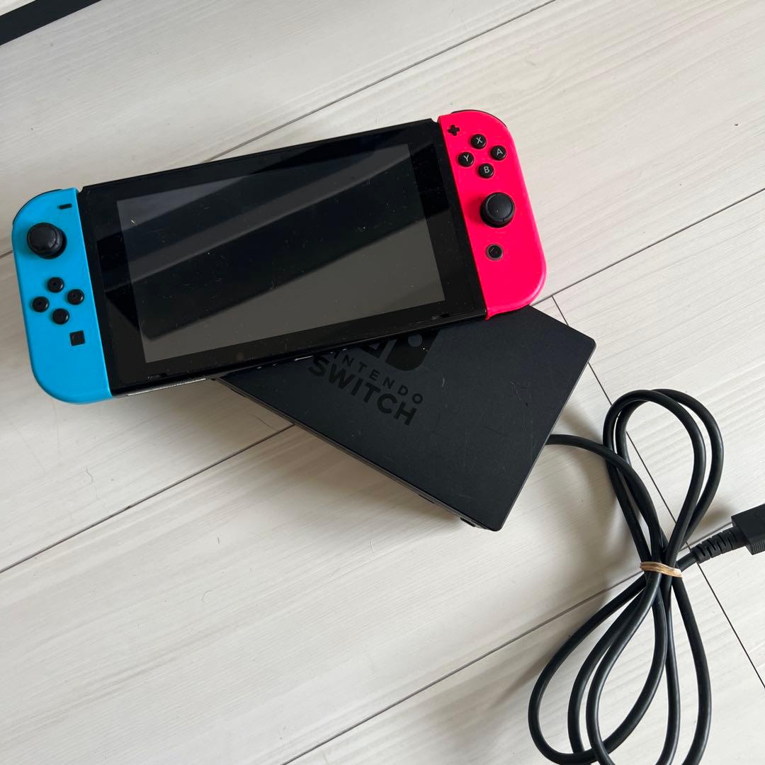Nintendo Switch 本体 青/ピンク　ジャンク品