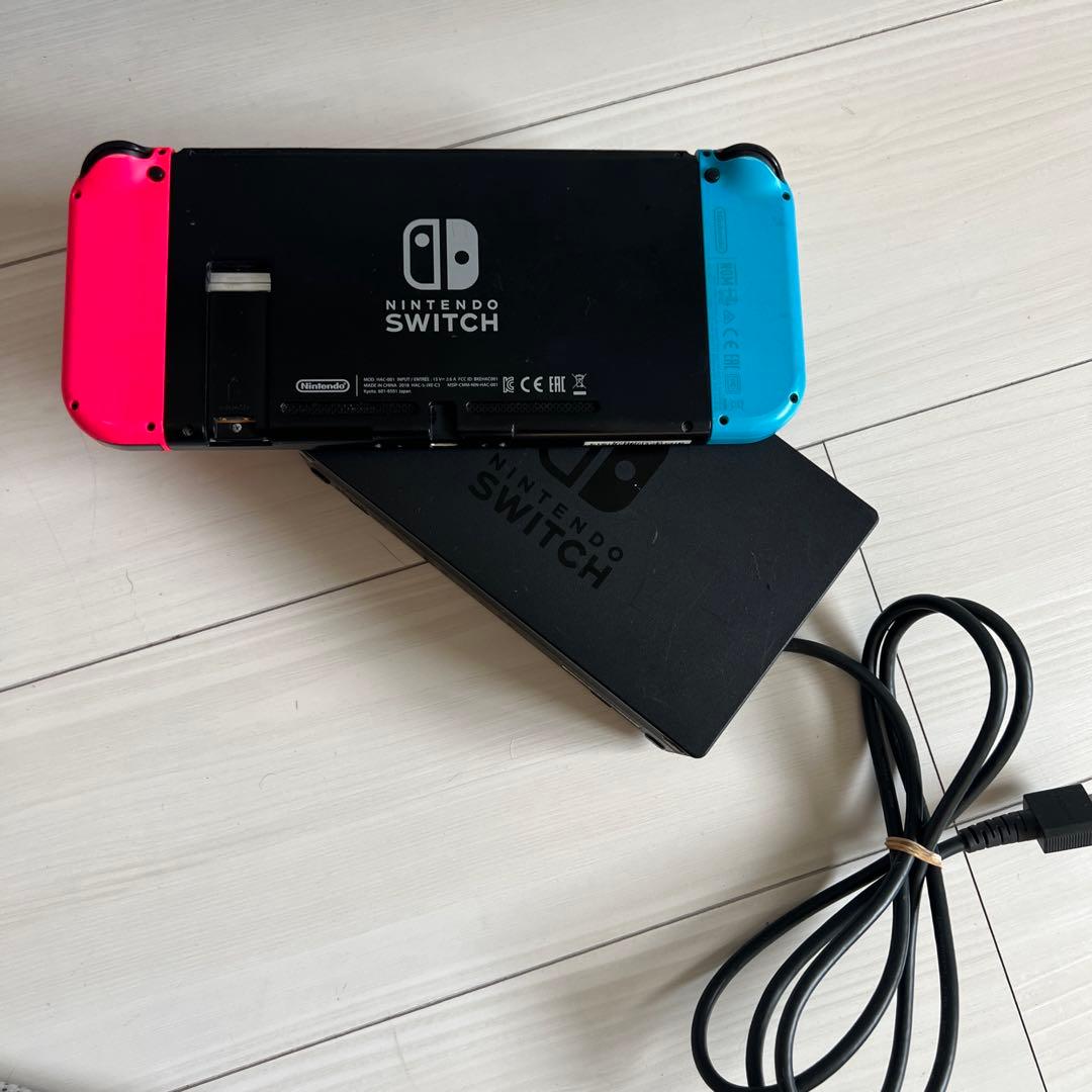Nintendo Switch 本体 青/ピンク　ジャンク品