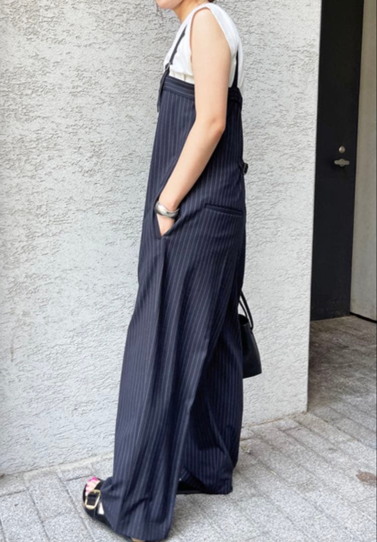 試着のみ極美品！スピックアンドスパン　ベアオールインワン