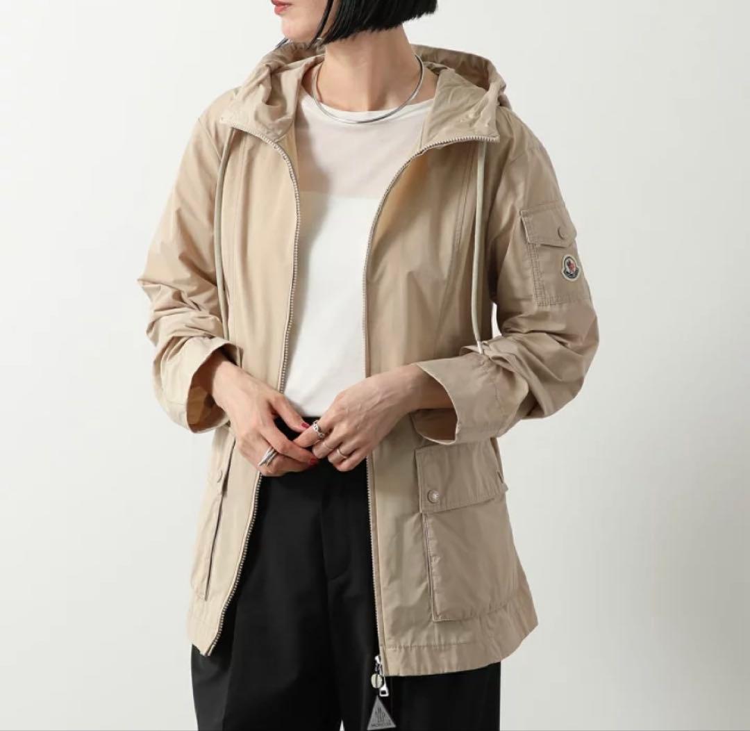 【試着のみ】モンクレールジャケットLEANDRO レアンドロ ベージュ　サイズ1