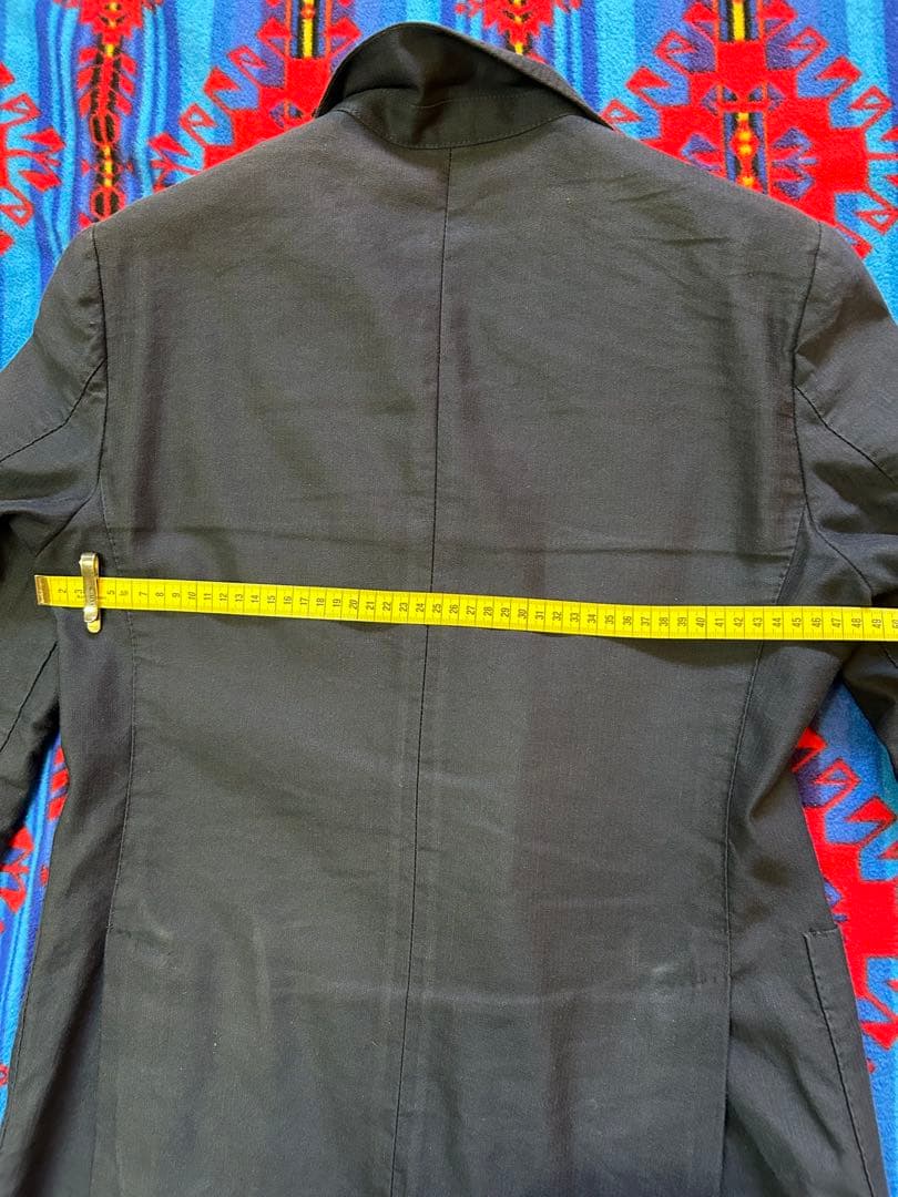 LARDINI ネイビー 6Bダブルブレストジャケット　46