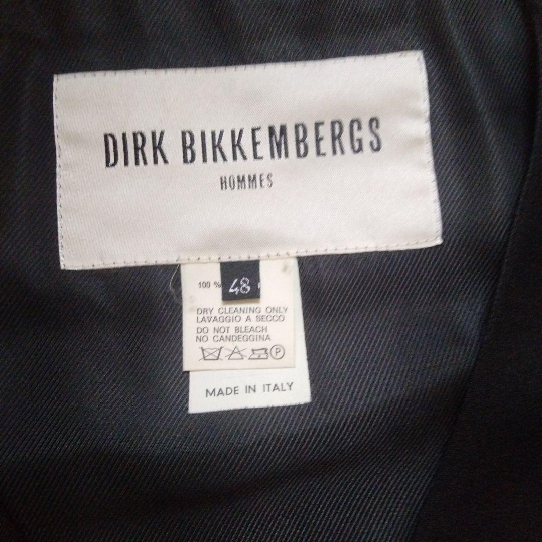 DIRK BIKKEMBERGS ブラックスーツベストセット ビンテージスタイル