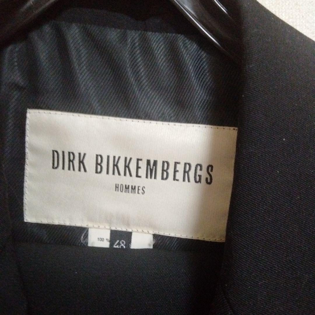 DIRK BIKKEMBERGS ブラックスーツベストセット ビンテージスタイル