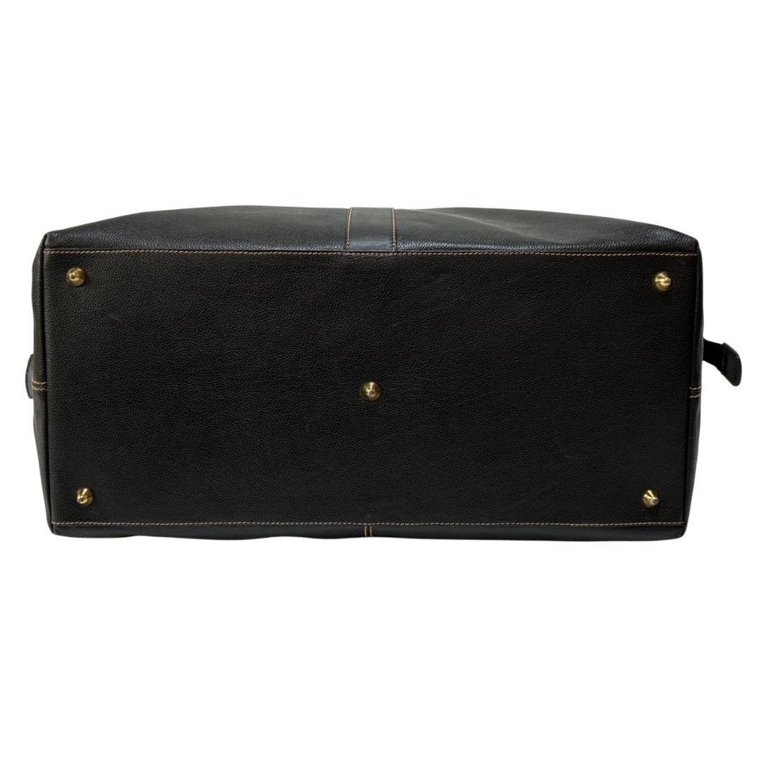 美品✨dunhill ダンヒル ボストンバッグ 大容量 レザー ダークブラウン