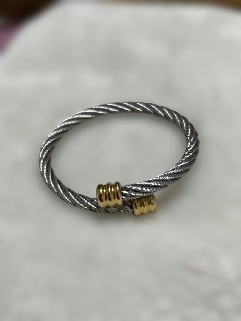 PHILIPPE CHARRIOL バングル シルバー ゴールド