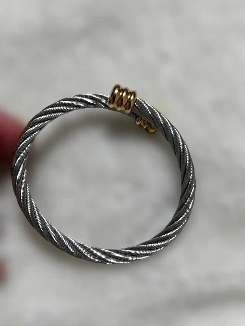 PHILIPPE CHARRIOL バングル シルバー ゴールド