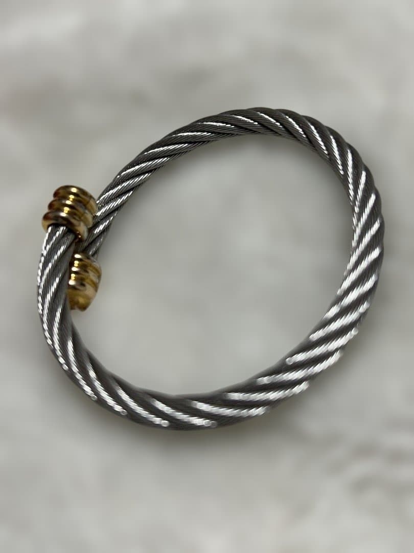 PHILIPPE CHARRIOL バングル シルバー ゴールド