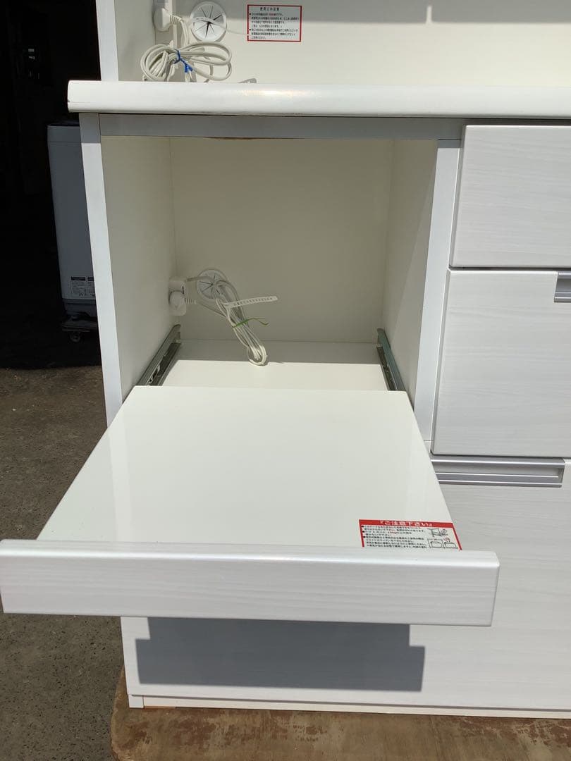 t yoshino ニトリ キッチンボード幅800 レンジボード 食器棚