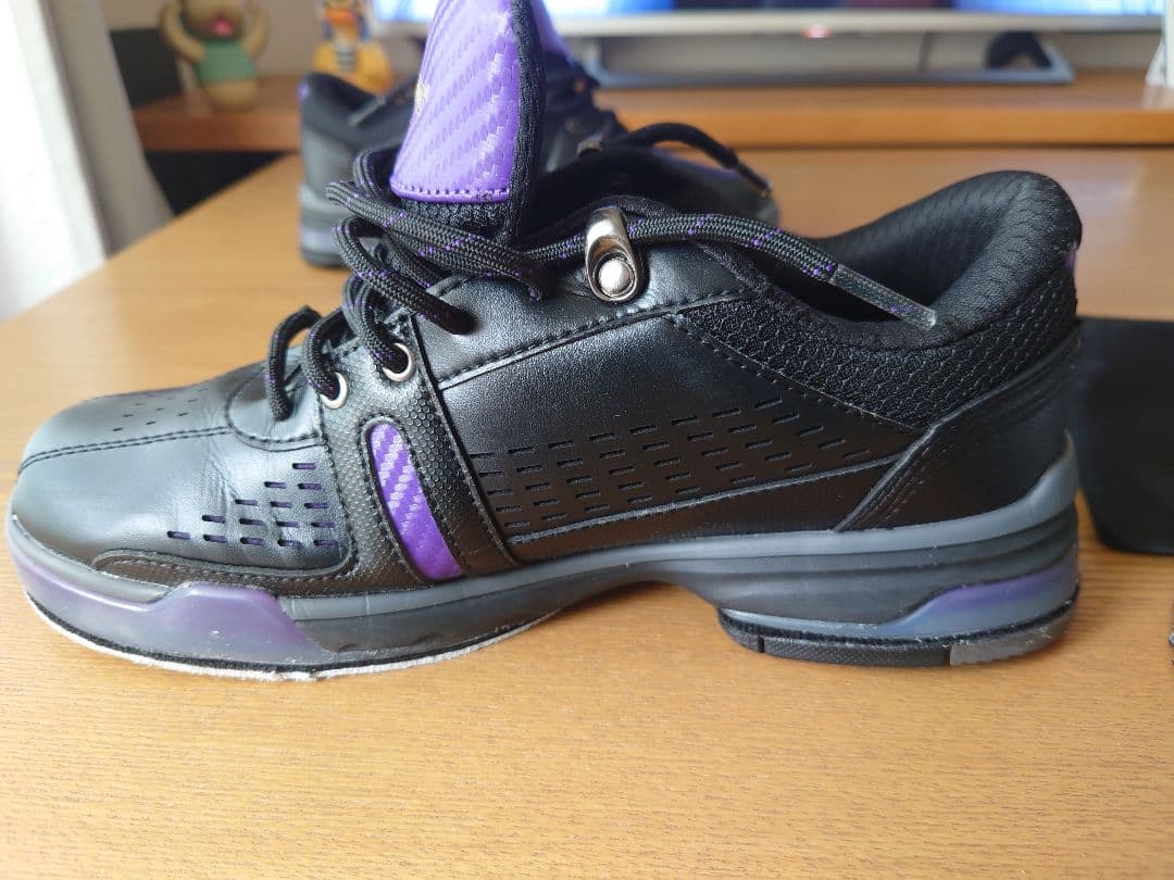 HAMMER ボウリングシューズ ブラック/パープル 24cm レディース