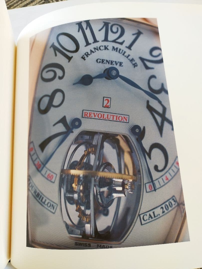 フランク・ミュラー腕時計写真集。