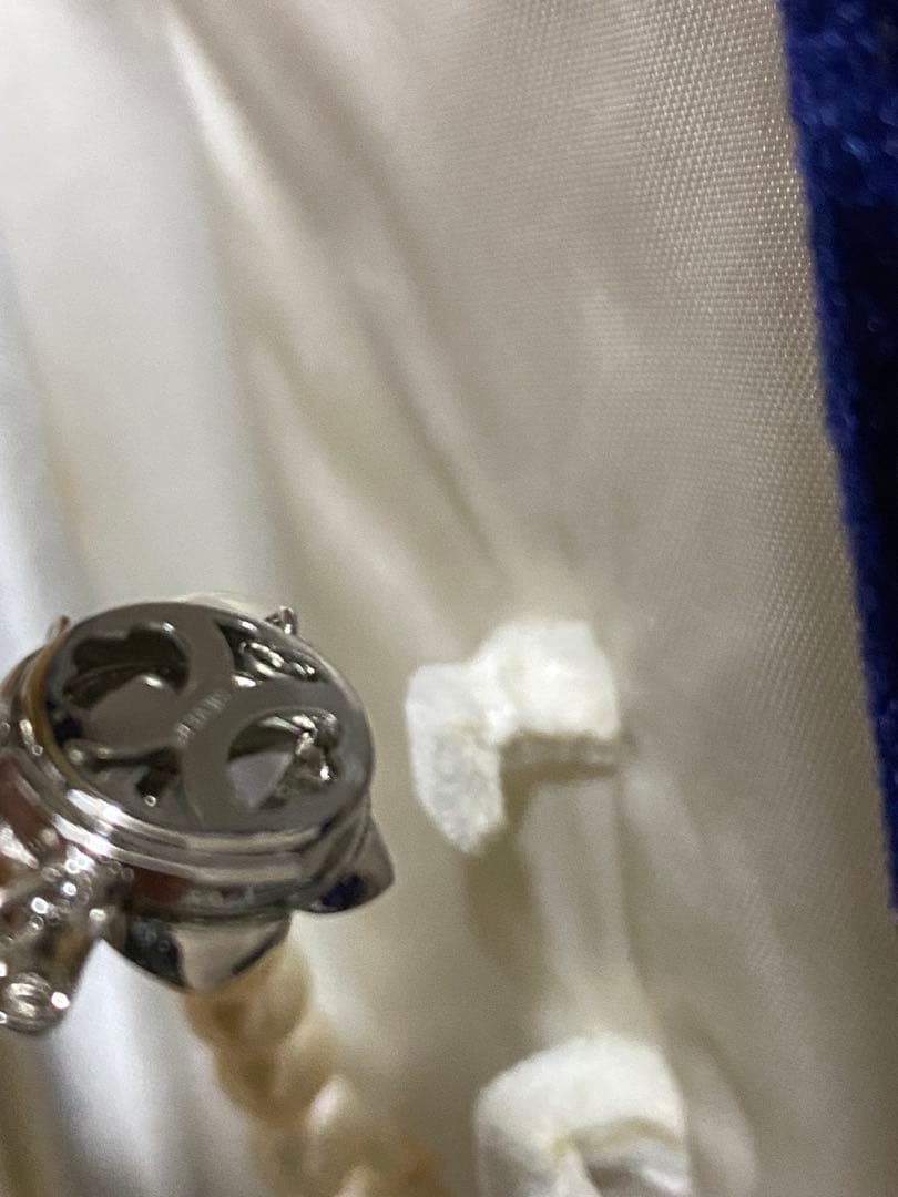 値下げ　百貨店購入　極美品　9ミリ　パールネックレス　44珠