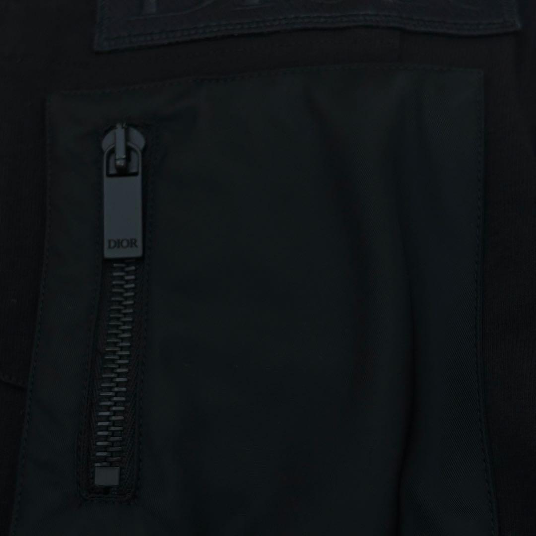 ディオール DIOR サカイ Sacai ドッキング 切替 長袖 ナイロン