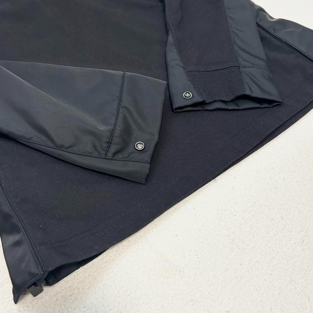 ディオール DIOR サカイ Sacai ドッキング 切替 長袖 ナイロン