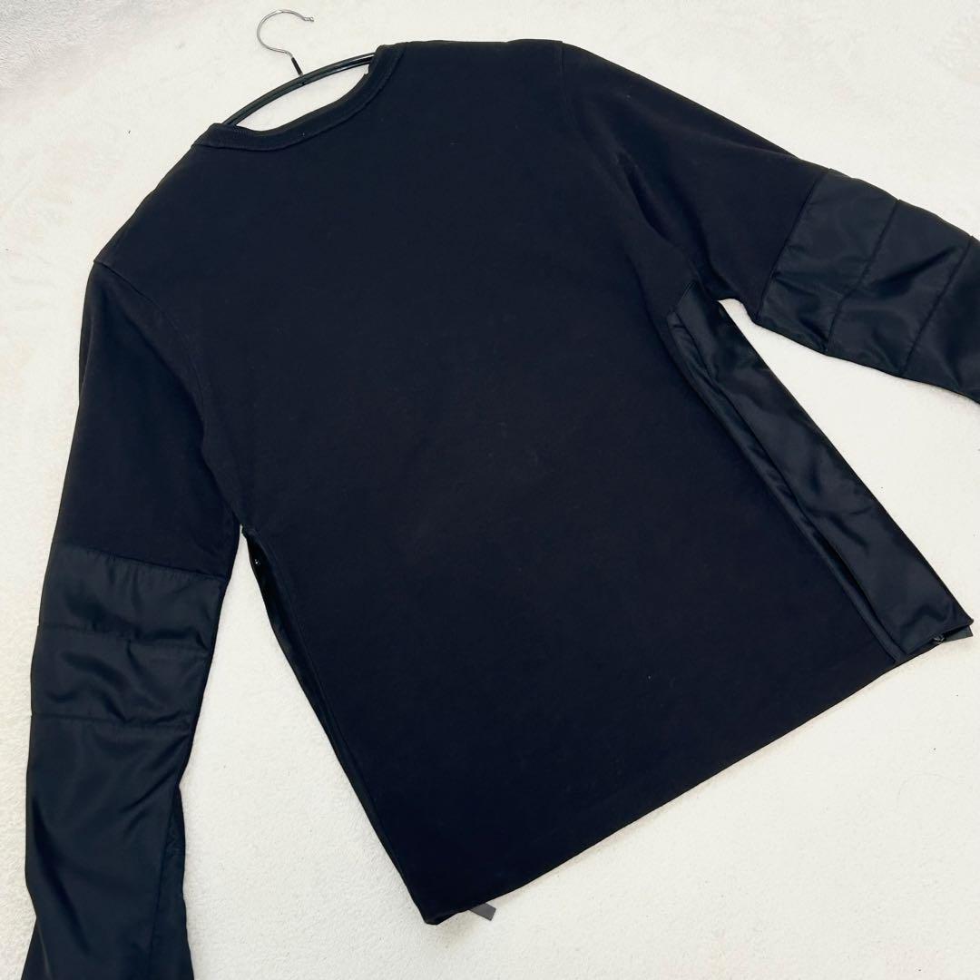 ディオール DIOR サカイ Sacai ドッキング 切替 長袖 ナイロン