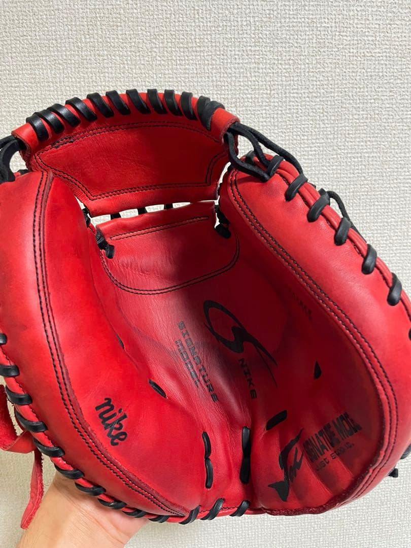 《レア》Nike/ナイキ　　城島健司モデル　　　　　　　　　軟式・捕手用グローブ