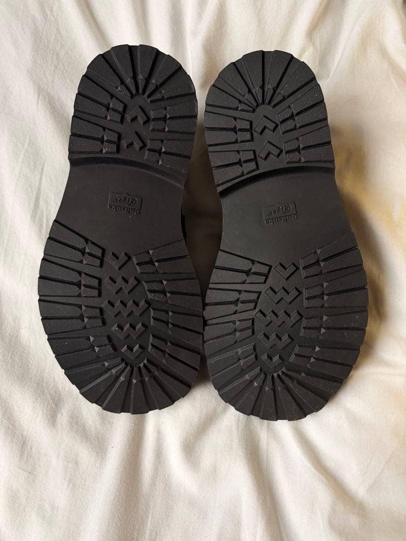 ［新品同様］26.0cm オニツカ　ローファー　ブラック×ブラック