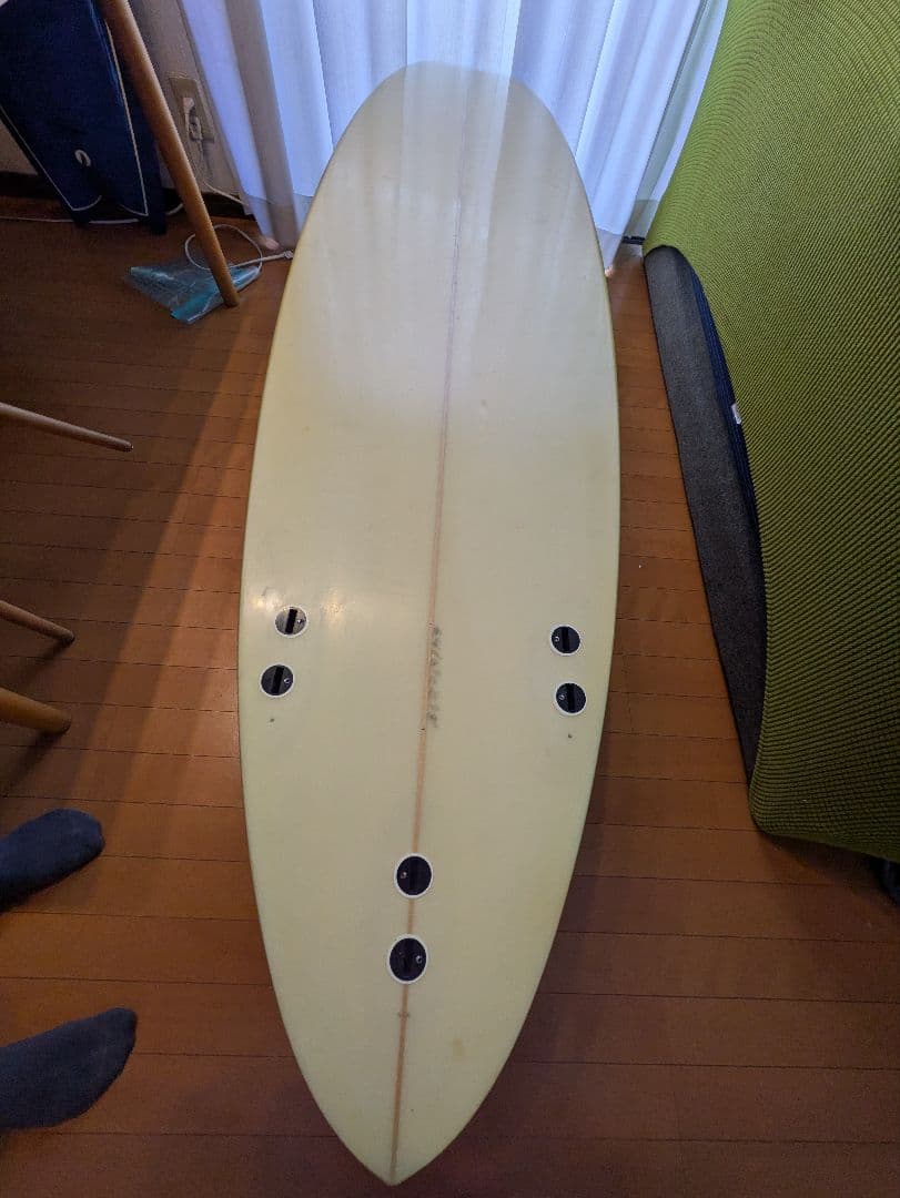 「送料込み」ショートボード グラデーションブルー 6フィート