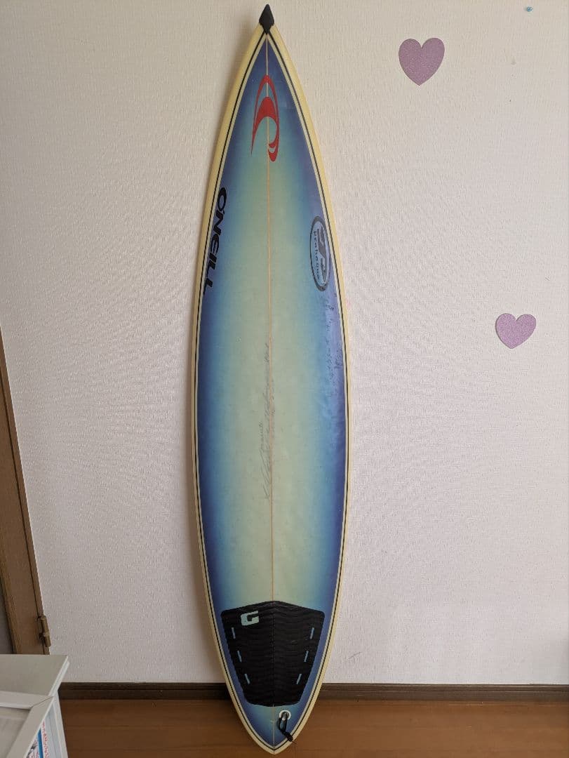 「送料込み」ショートボード グラデーションブルー 6フィート