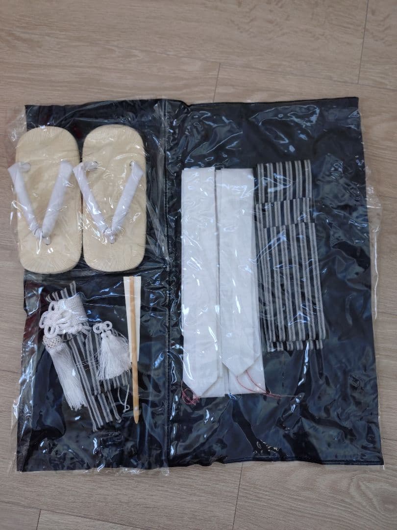 【京越卸屋】七五三着物　5歳男の子　袴羽織12点フルセット