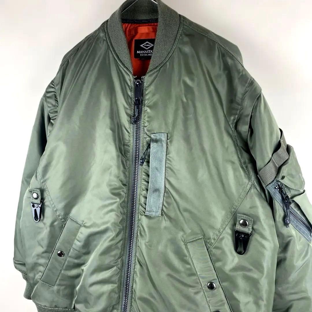MANASTASH × AVIREX × JEANASIS MA-1 ジャケット