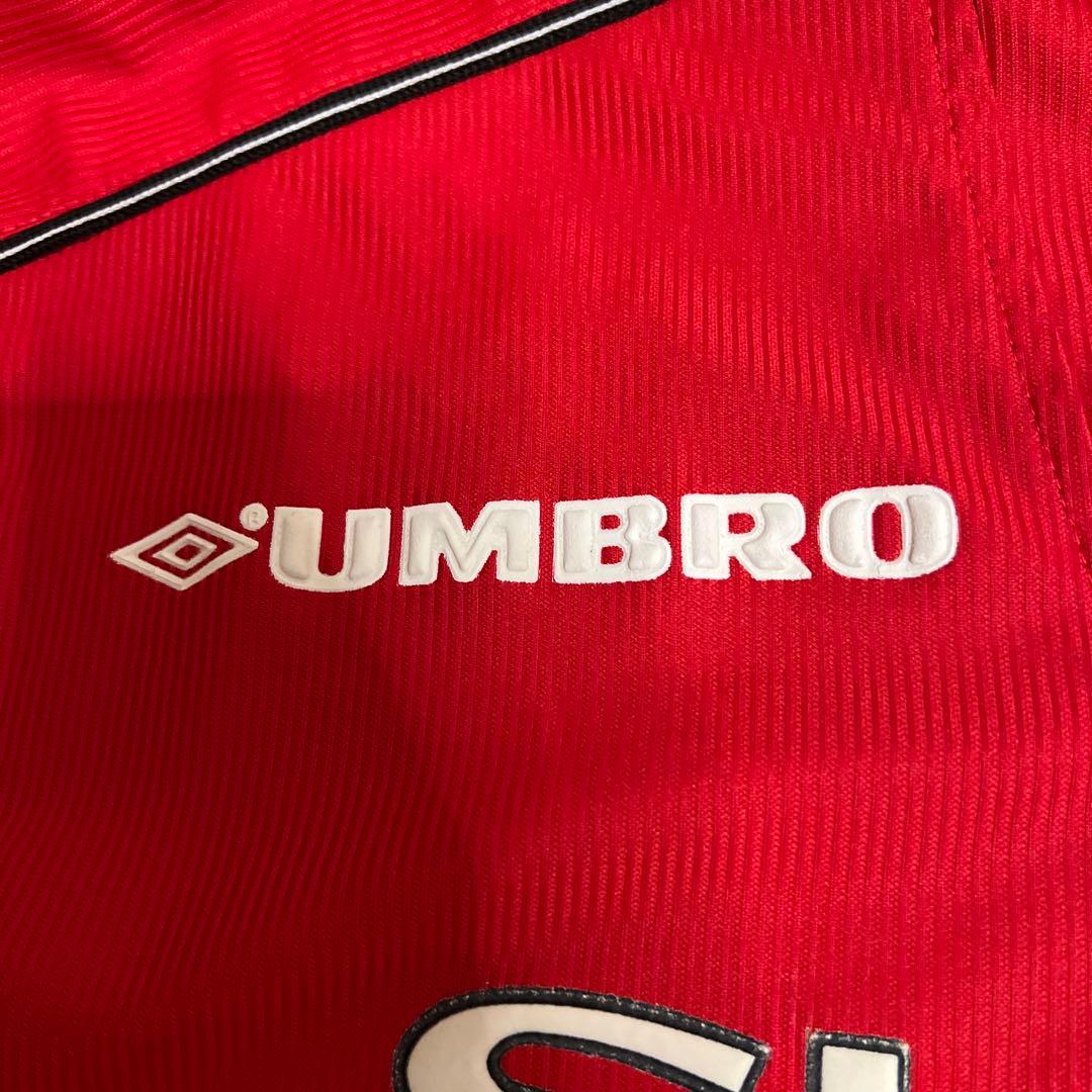 【希少90s】マンチェスターユナイテッド ゲームシャツアンブロSHARPサッカー