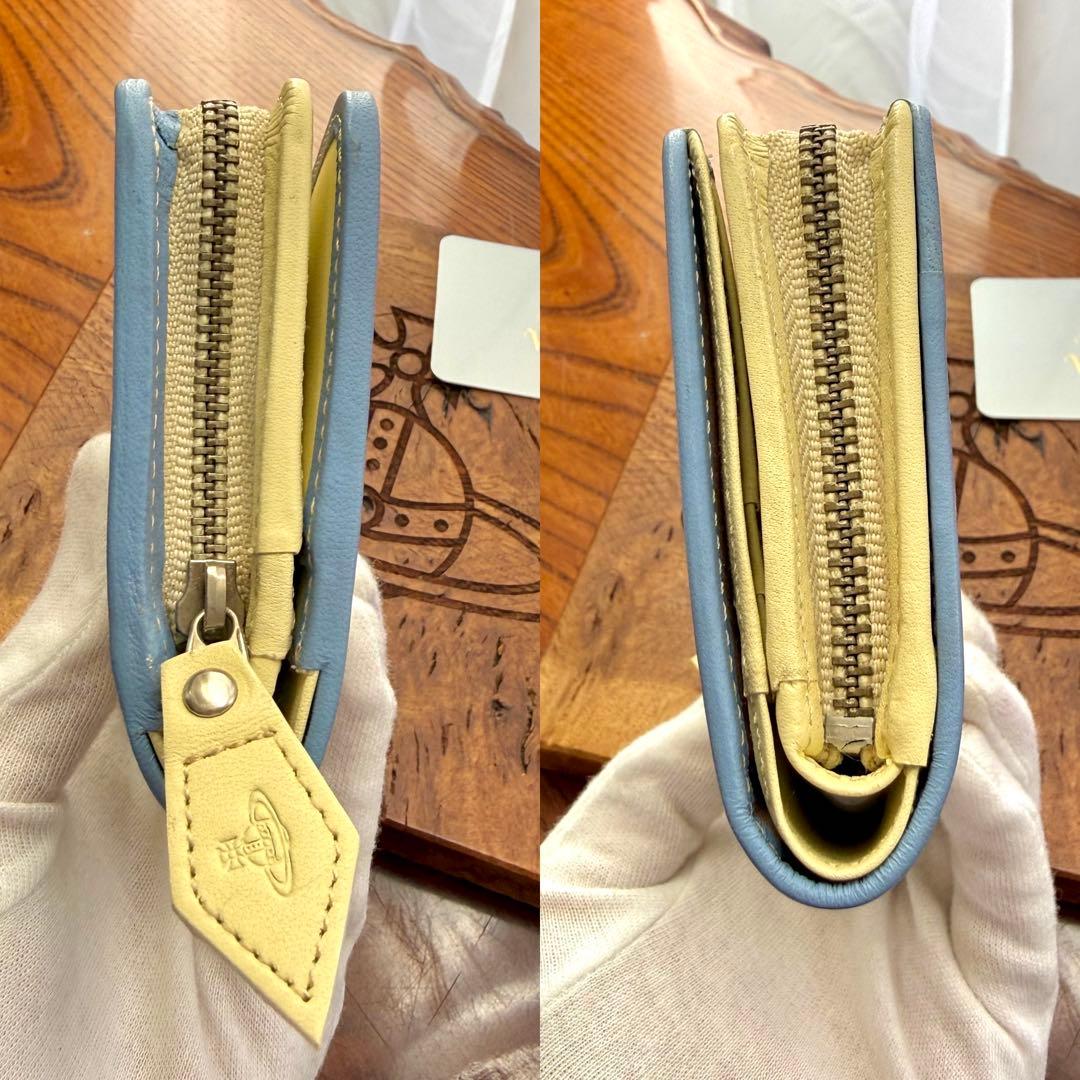 未使用美品/廃盤正規品VivienneWestwood オーブ/スリム折財布