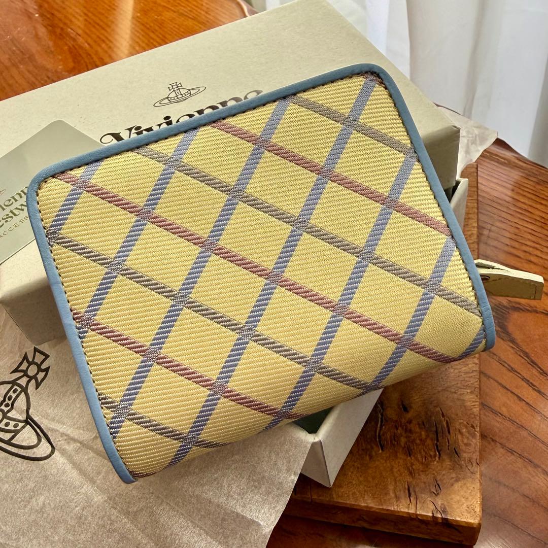 未使用美品/廃盤正規品VivienneWestwood オーブ/スリム折財布