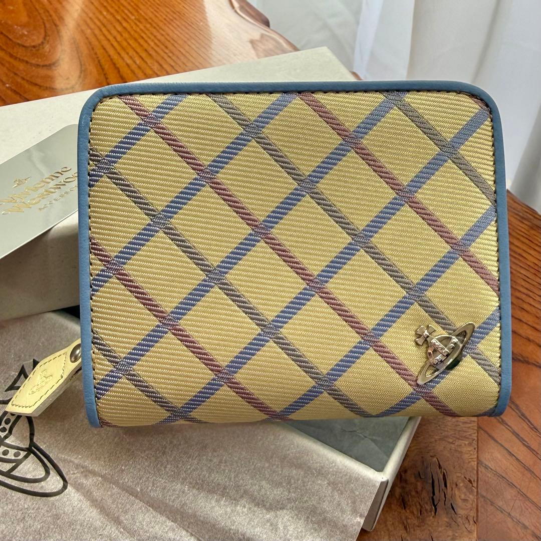 未使用美品/廃盤正規品VivienneWestwood オーブ/スリム折財布