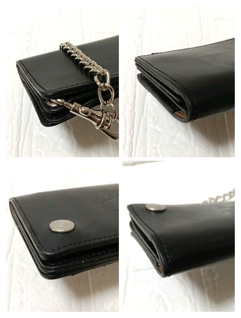 Schott 長財布 PERFECT WALLET HORWEEN 牛革 箱付