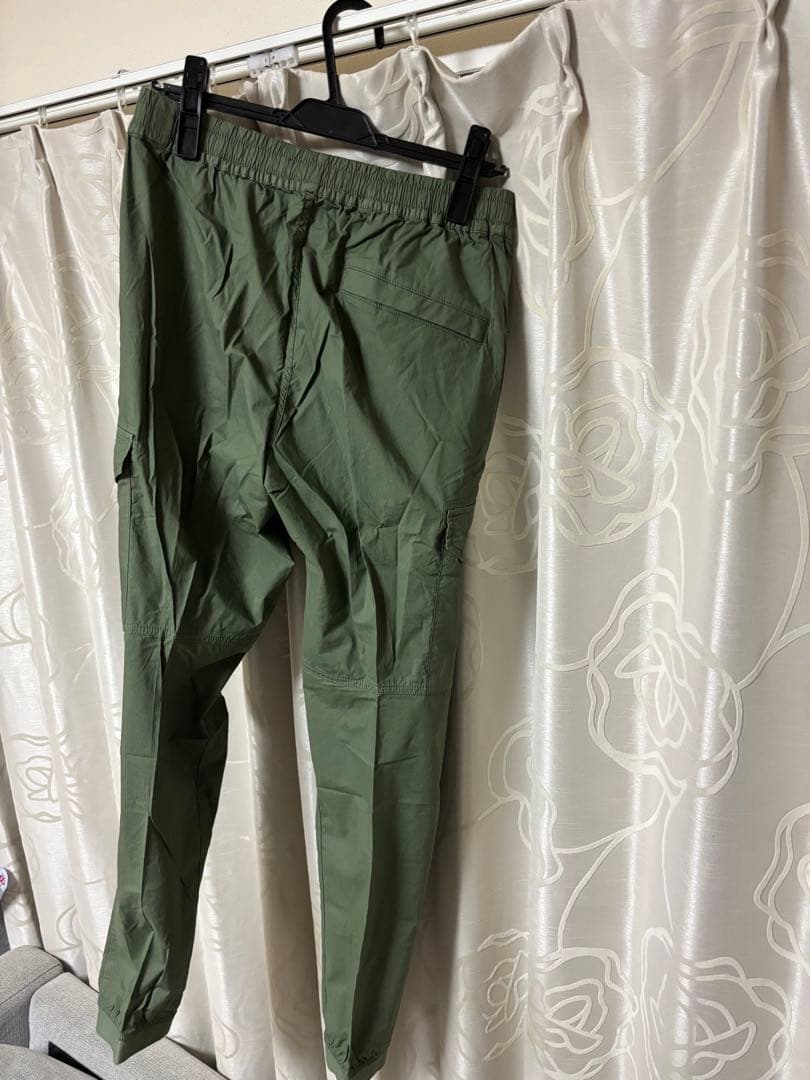 【新品】STONE  ストレッチカーゴジョガーパンツ オリーブ