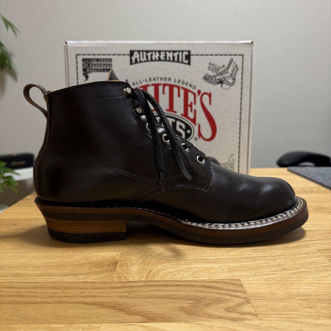 ホワイツ セミドレス ブラック クロムエクセル 9E