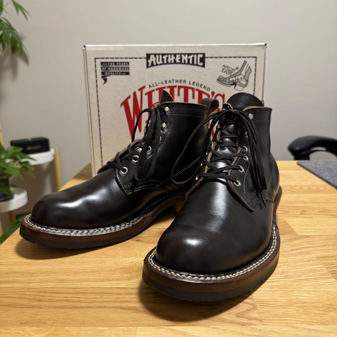 ホワイツ セミドレス ブラック クロムエクセル 9E