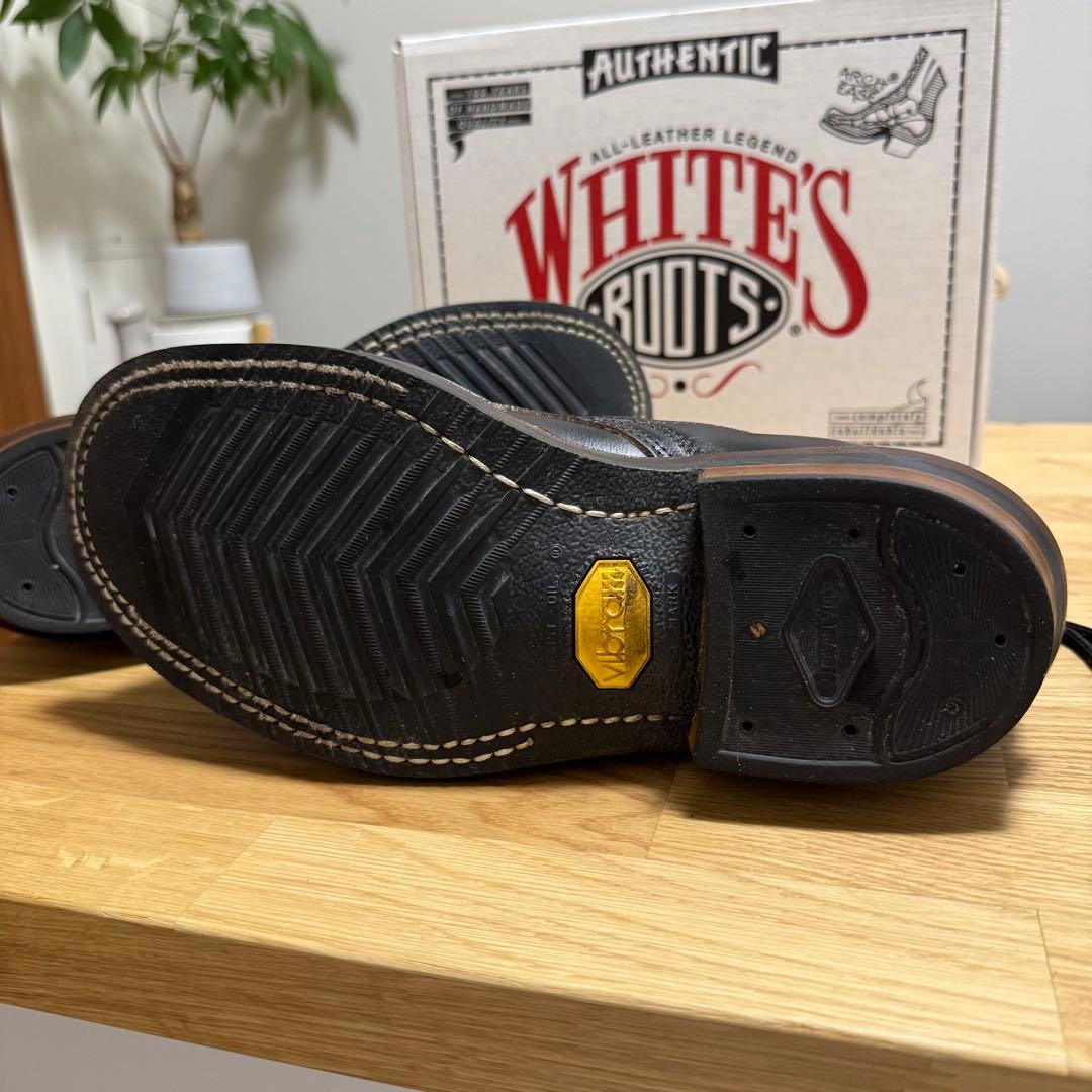 ホワイツ セミドレス ブラック クロムエクセル 9E