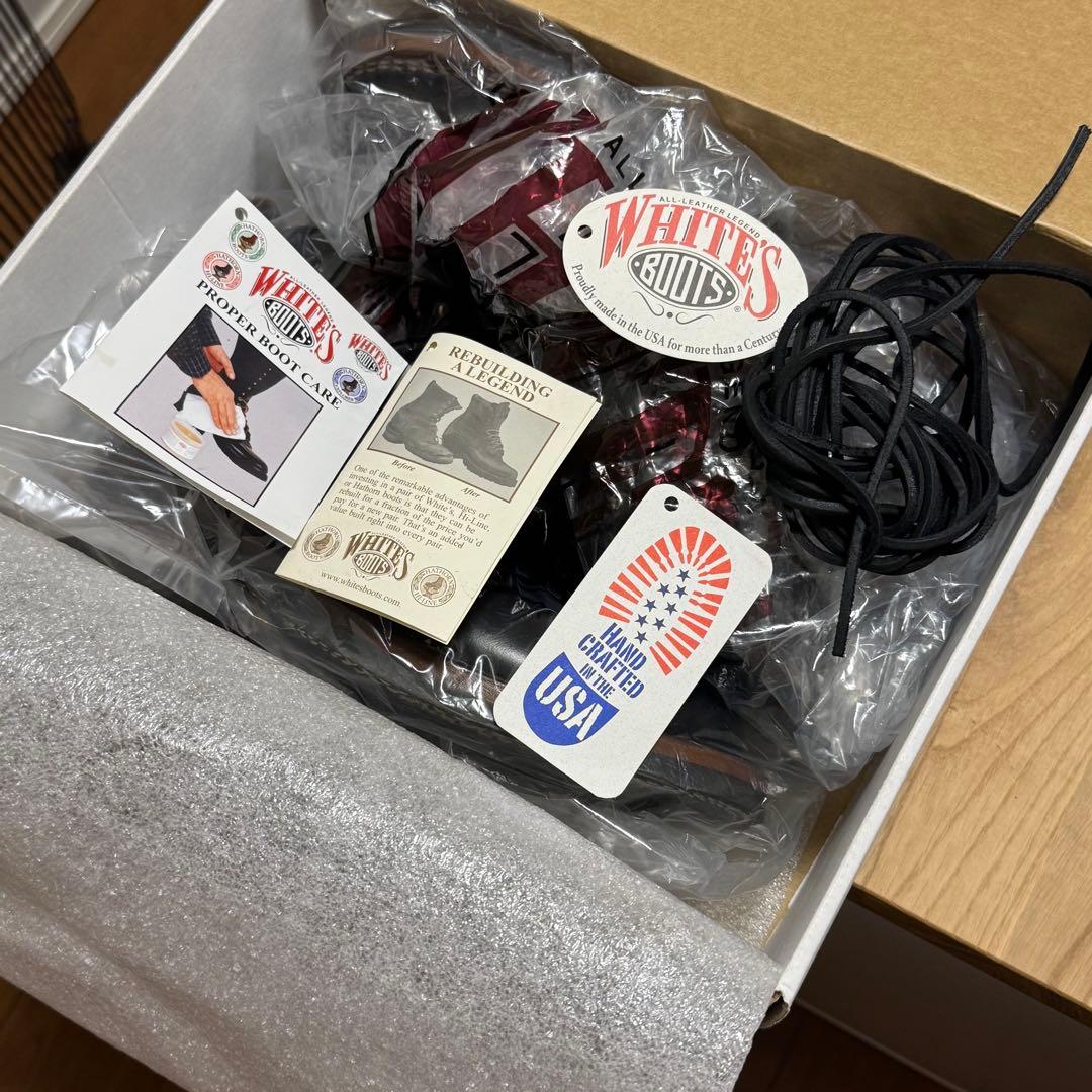 ホワイツ セミドレス ブラック クロムエクセル 9E