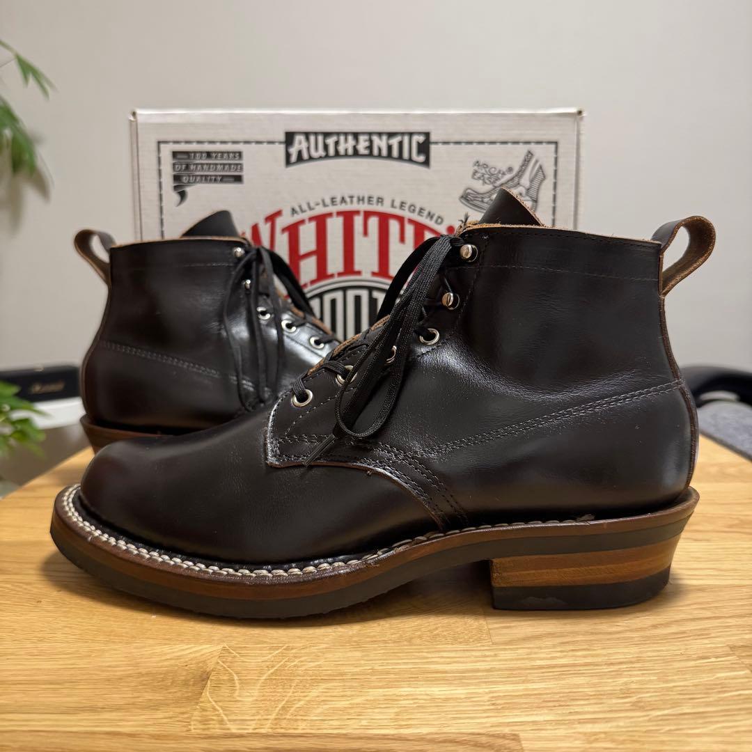 ホワイツ セミドレス ブラック クロムエクセル 9E