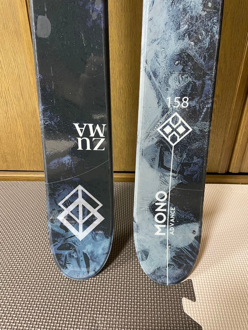 よ*ー様 ZUMA MONO ADVANCE 158cm スキー ビンディング付