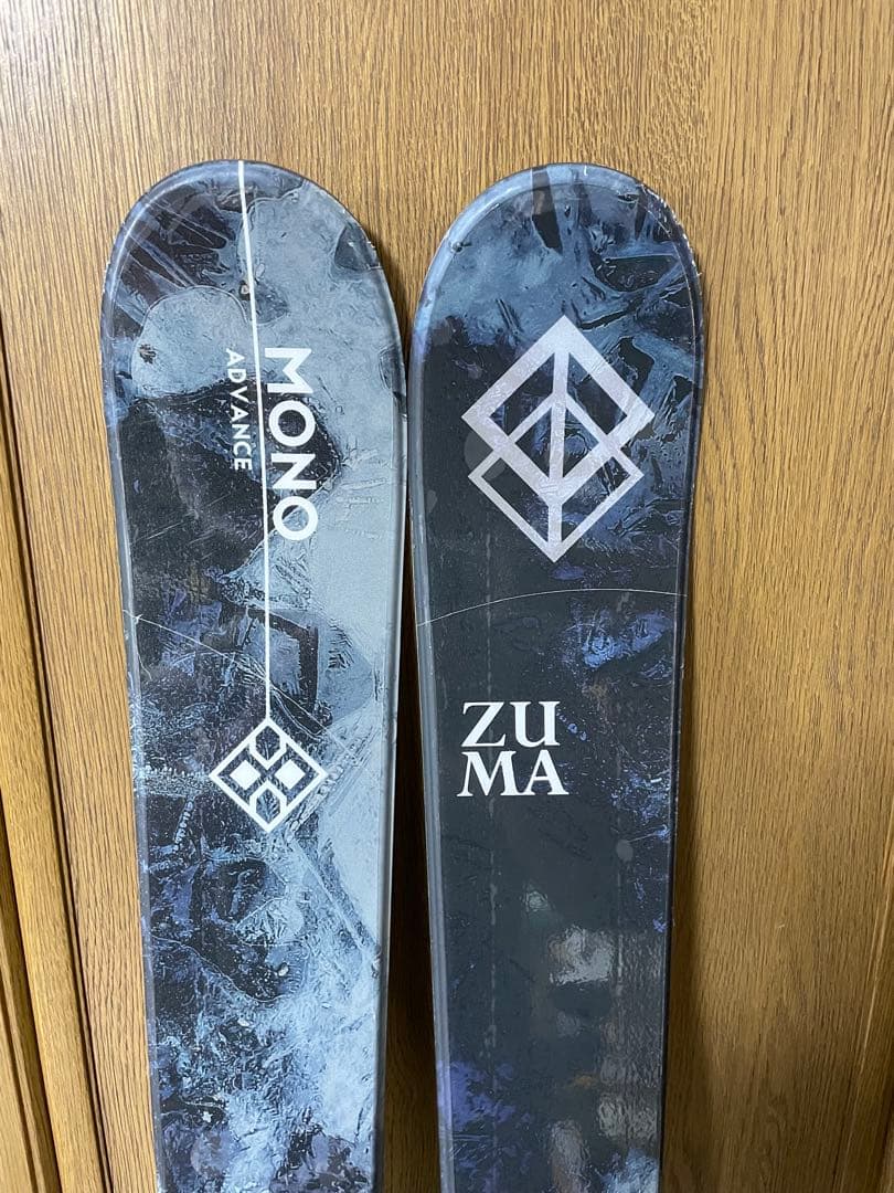 よ*ー様 ZUMA MONO ADVANCE 158cm スキー ビンディング付