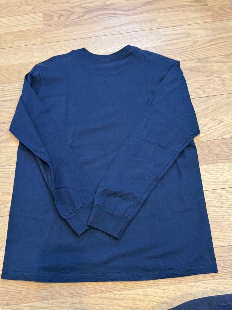 トップス Supreme Box Logo L/S Tee \"Navy\"