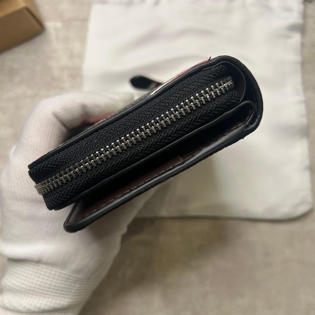 新品 未使用 人気 コーチ COACH タビー いちご柄 財布 黒