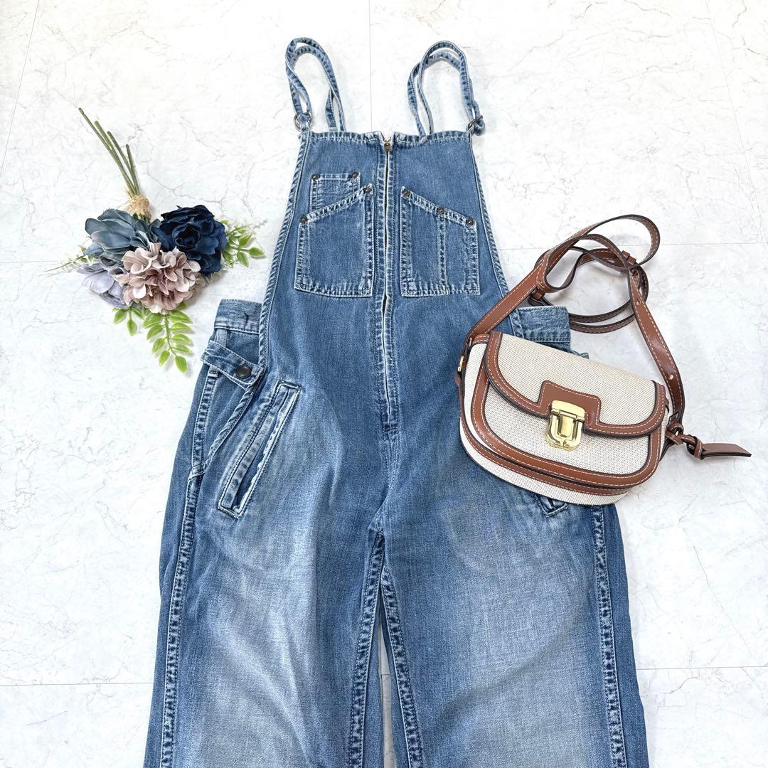 Deuxieme Classe JOHNBULL フレンチサロペット　デニム　M