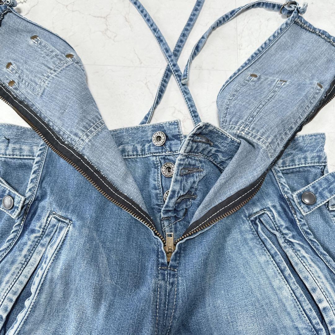 Deuxieme Classe JOHNBULL フレンチサロペット　デニム　M