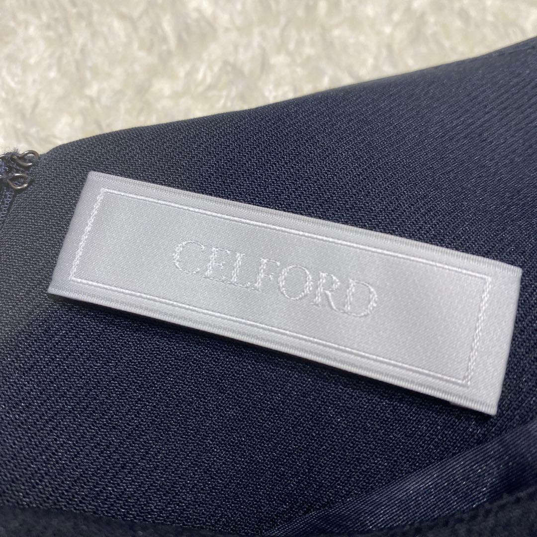 CELFORD セルフォード ロングスリーブペプラム タイトOP 36