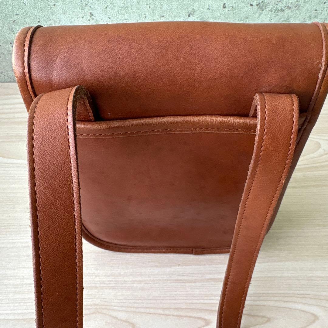 チ*イ様 COACH オールドコーチ カーフレザー ターンロック ショルダーバッ