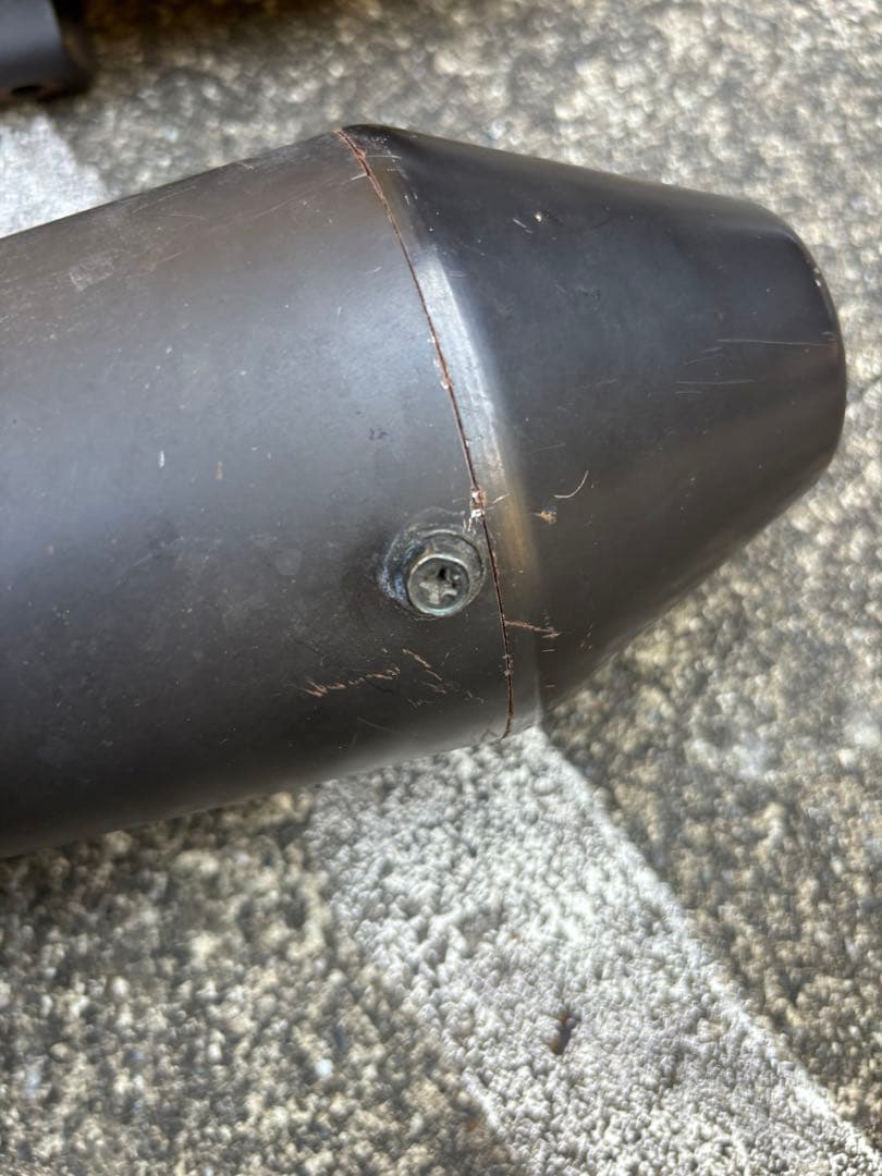 w650 BRAT STYLE マフラー