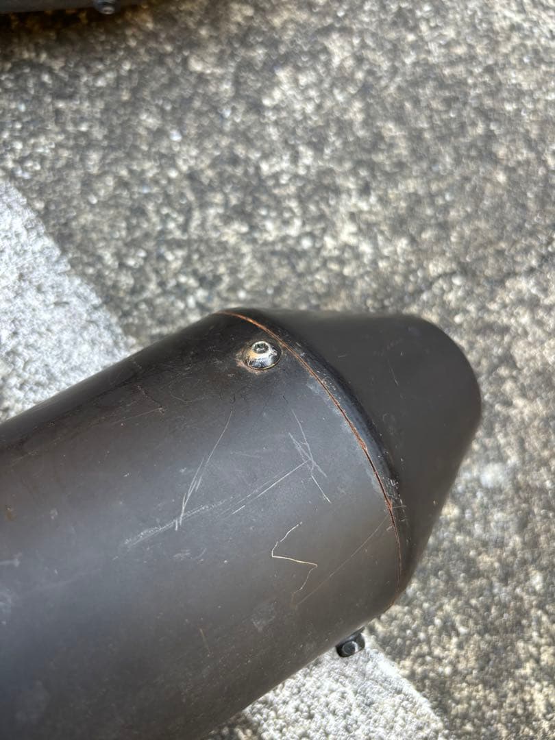 w650 BRAT STYLE マフラー