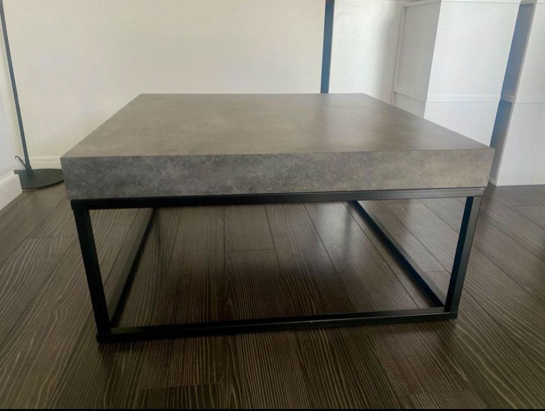 TEMA Petra コンクリート調 センターテーブル ペトラ