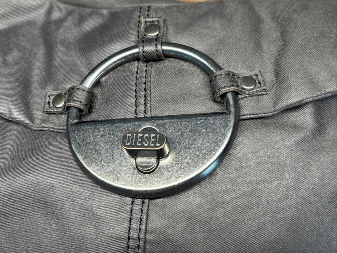 DIESEL archive l logo ショルダーバッグ Y2K